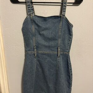 Divided Blue Denim Dress